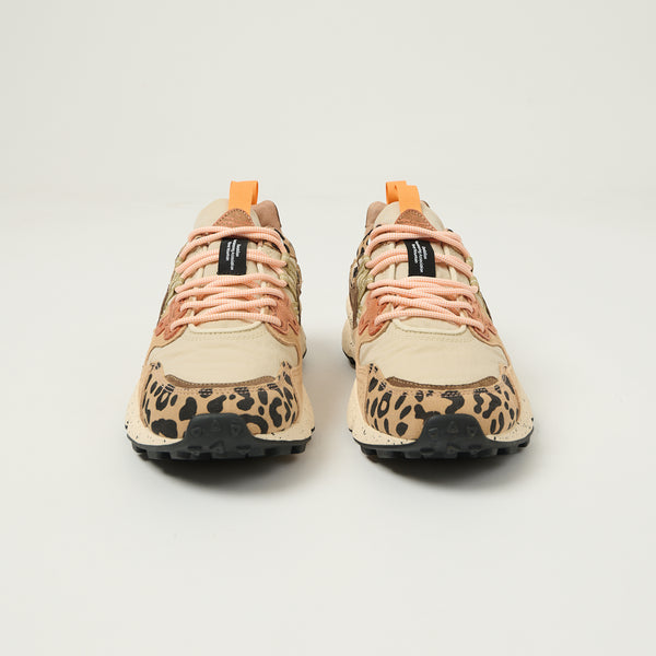 Flower Mountain Yamano 3 Suede/Nylon Sneaker - Beige/Milk/Light Brown