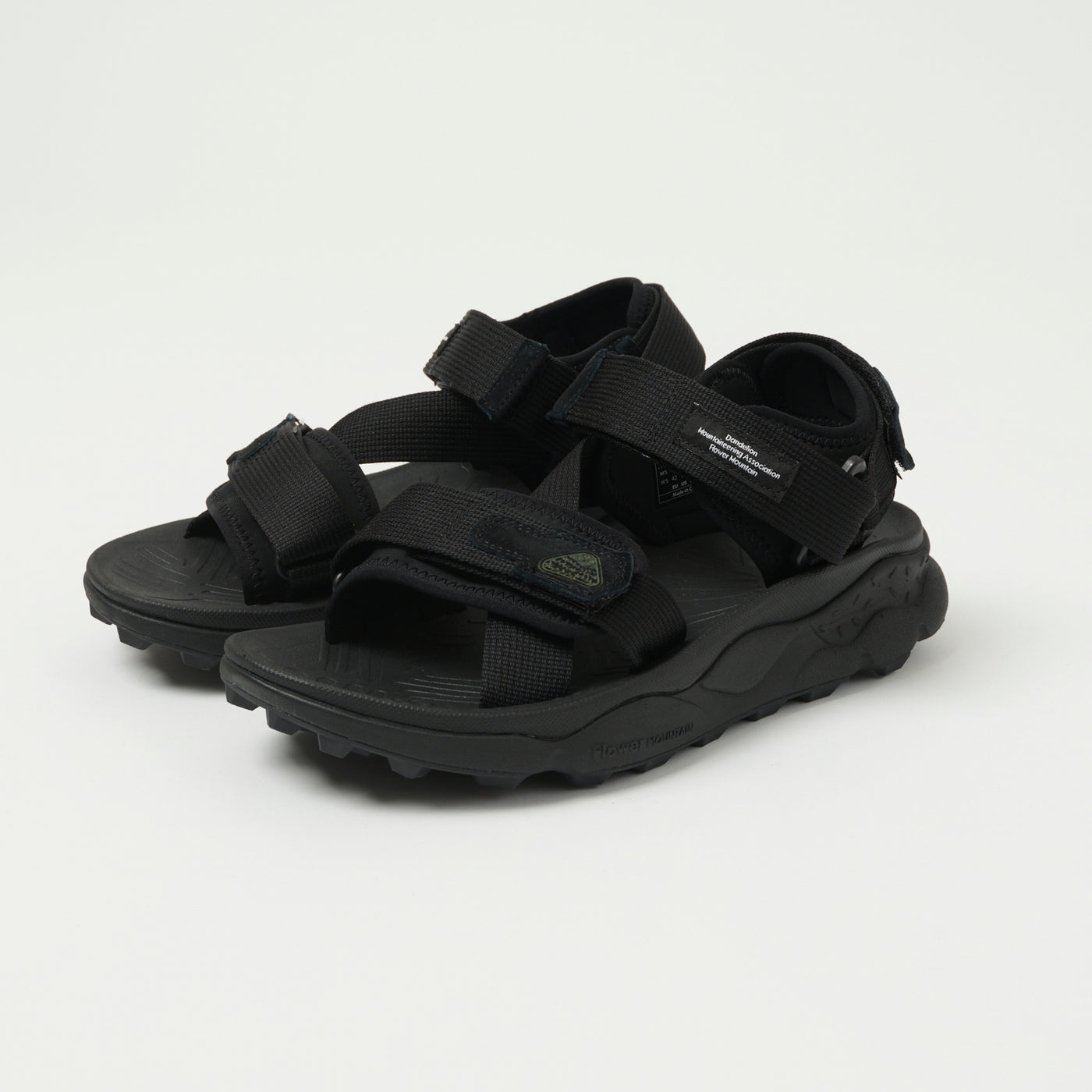 Flower Mountain Nazca 2 Nylon Sandals - Black