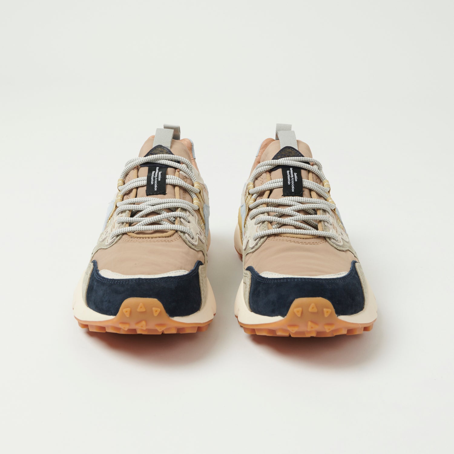 Flower Mountain Yamano 3 Man Suede/Nylon Sneaker - Black/Brown/Army Green