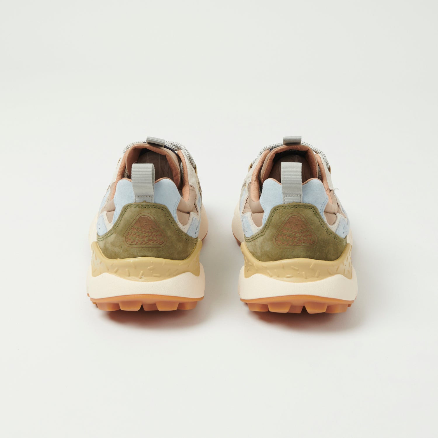 Flower Mountain Yamano 3 Man Suede/Nylon Sneaker - Black/Brown/Army Green