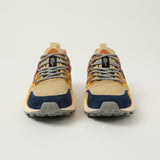 Flower Mountain Yamano 3 Man Suede/Nylon Sneaker - Navy/Cream