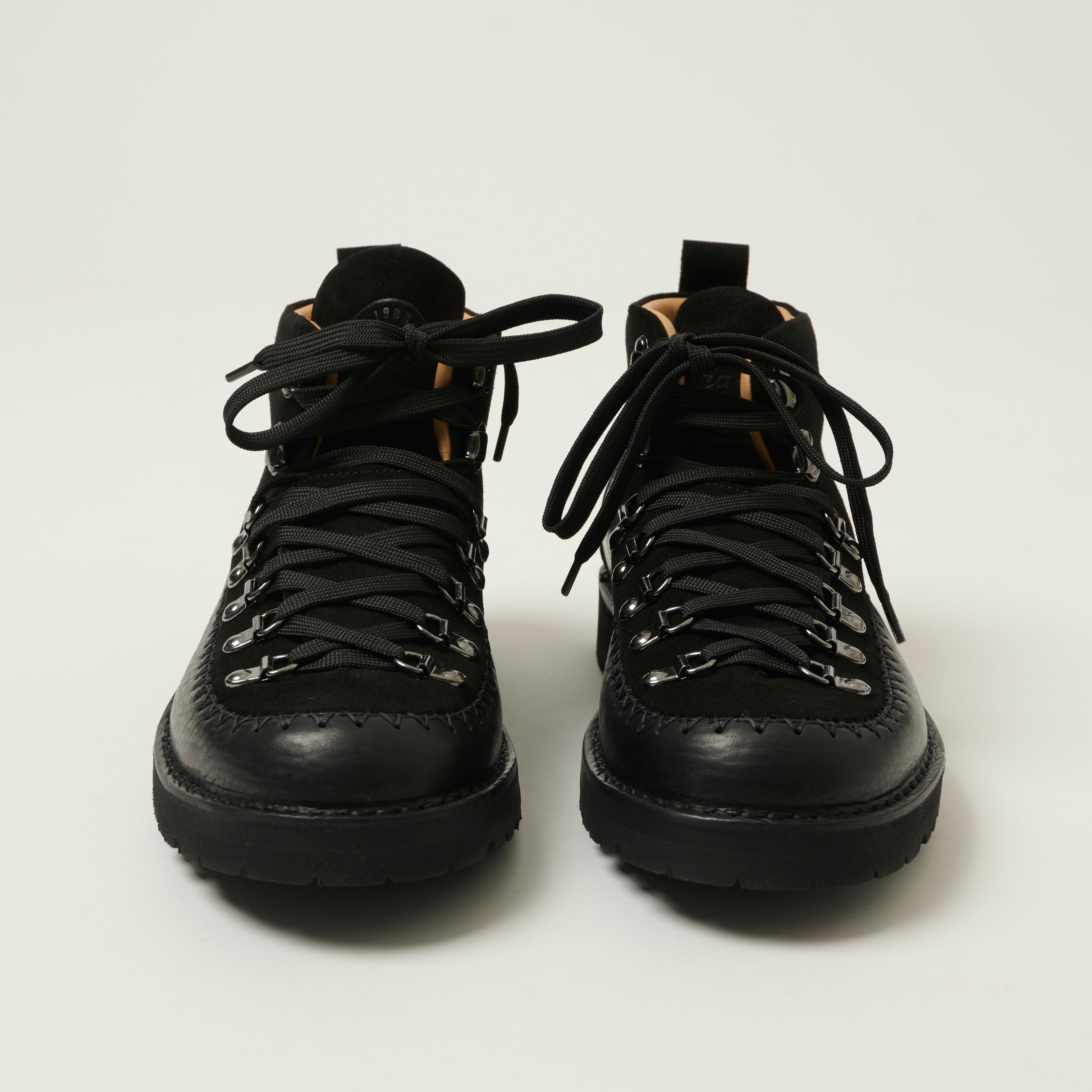 Fracap Magnifico M120 Indian Boots - Black Suede