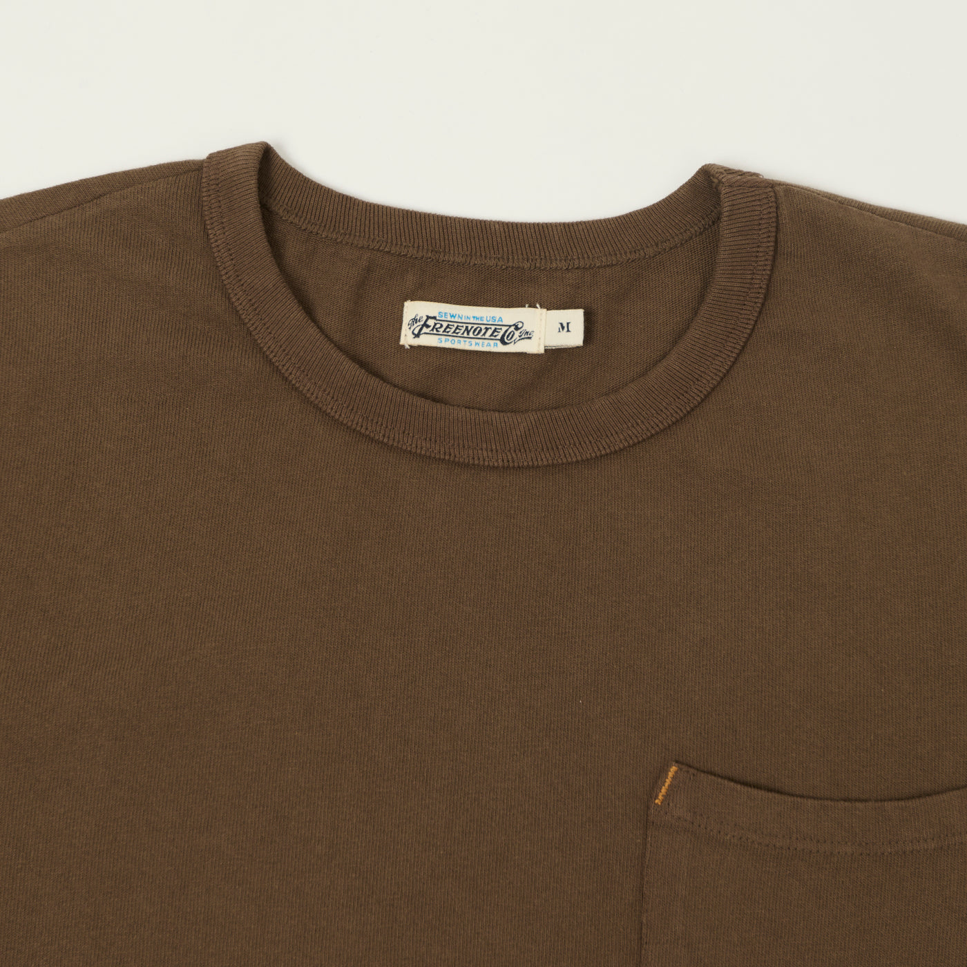 Freenote Cloth 13oz Pocket T-Shirt - Cedar