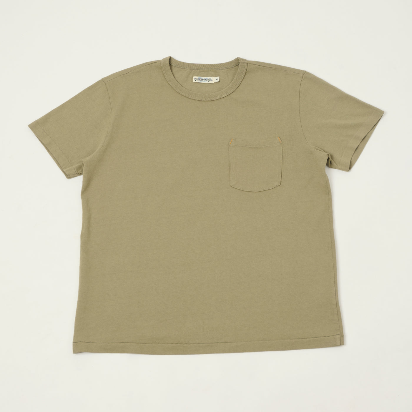 Freenote Cloth 13oz Pocket T-Shirt - Fog
