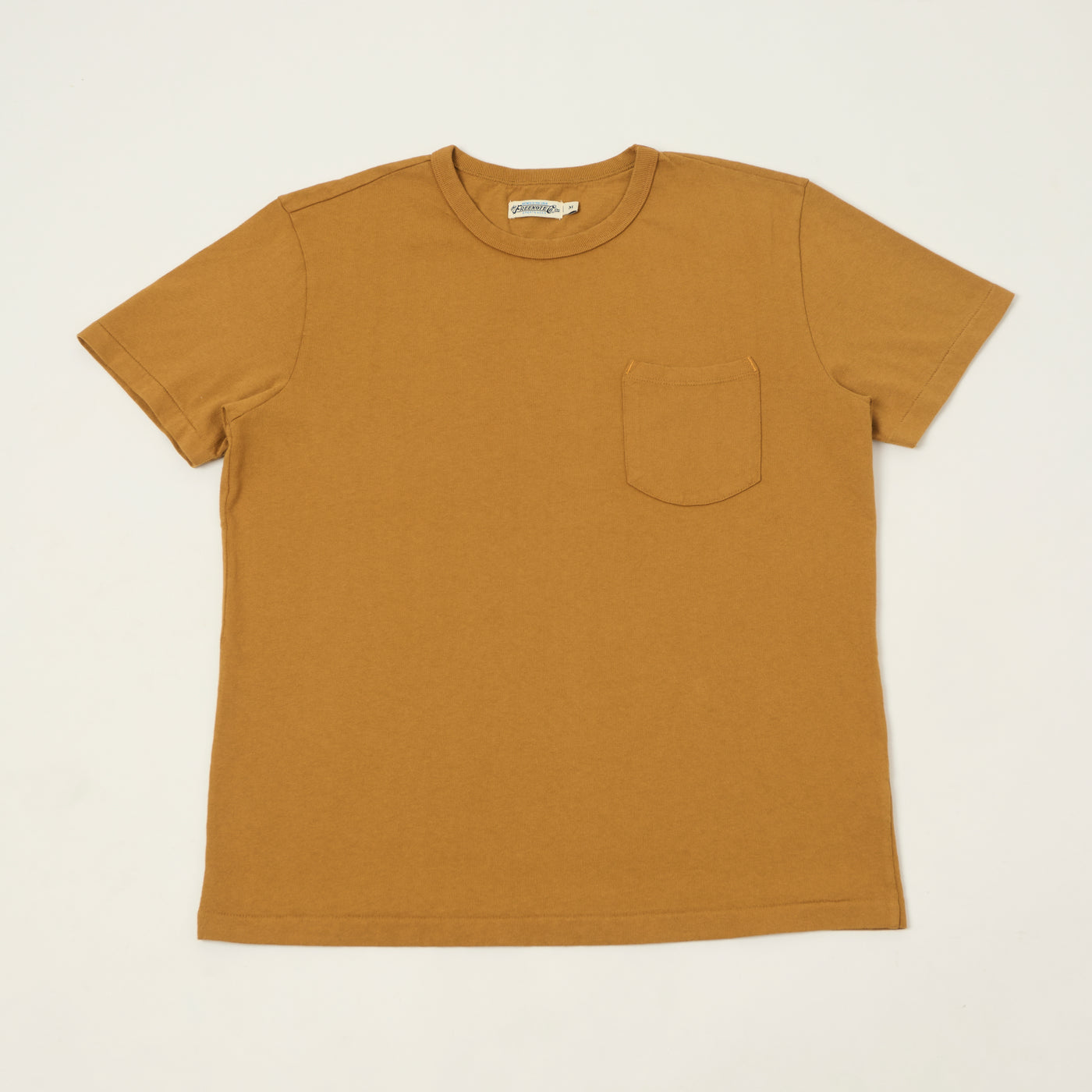 Freenote Cloth 13oz Pocket T-Shirt - Tobacco
