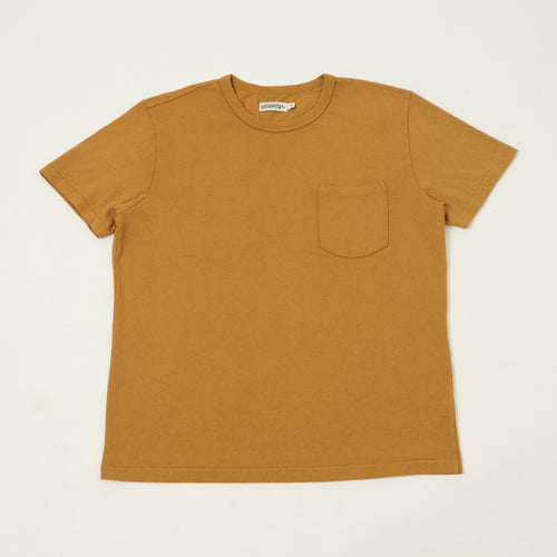 Freenote Cloth 13oz Pocket T-Shirt - Tobacco