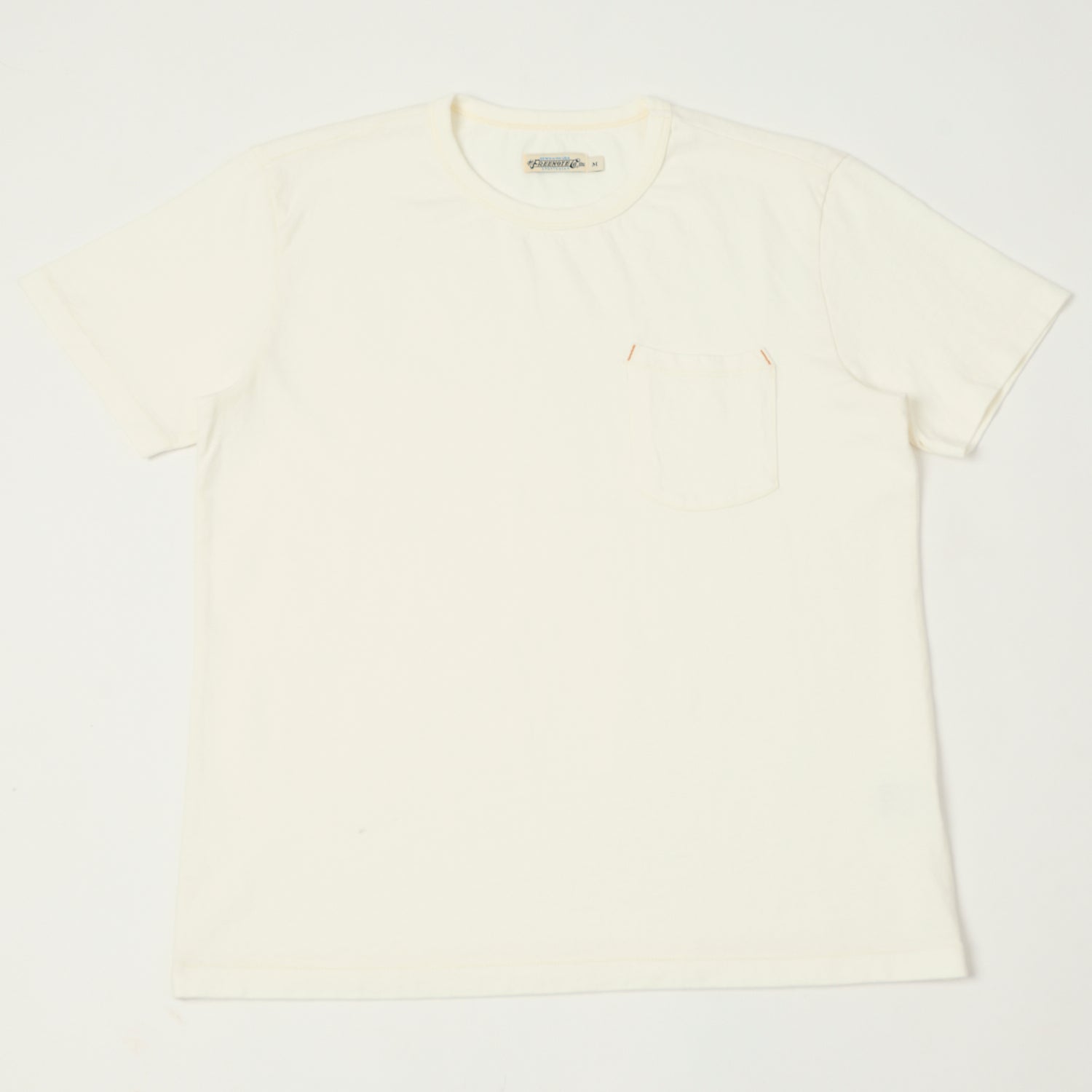 Freenote Cloth Heavyweight 13oz Pocket T-Shirt - White