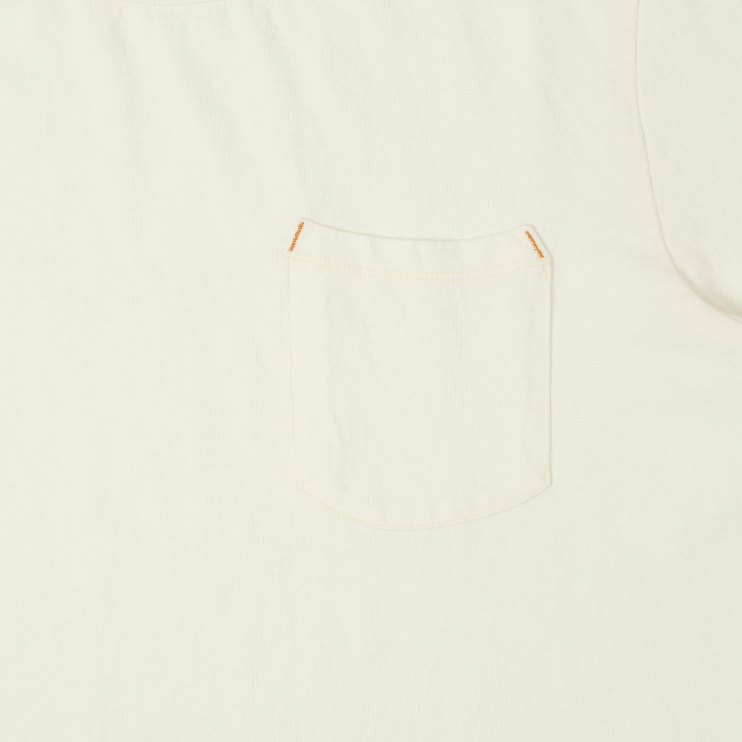 Freenote Cloth Heavyweight 13oz Pocket T-Shirt - White