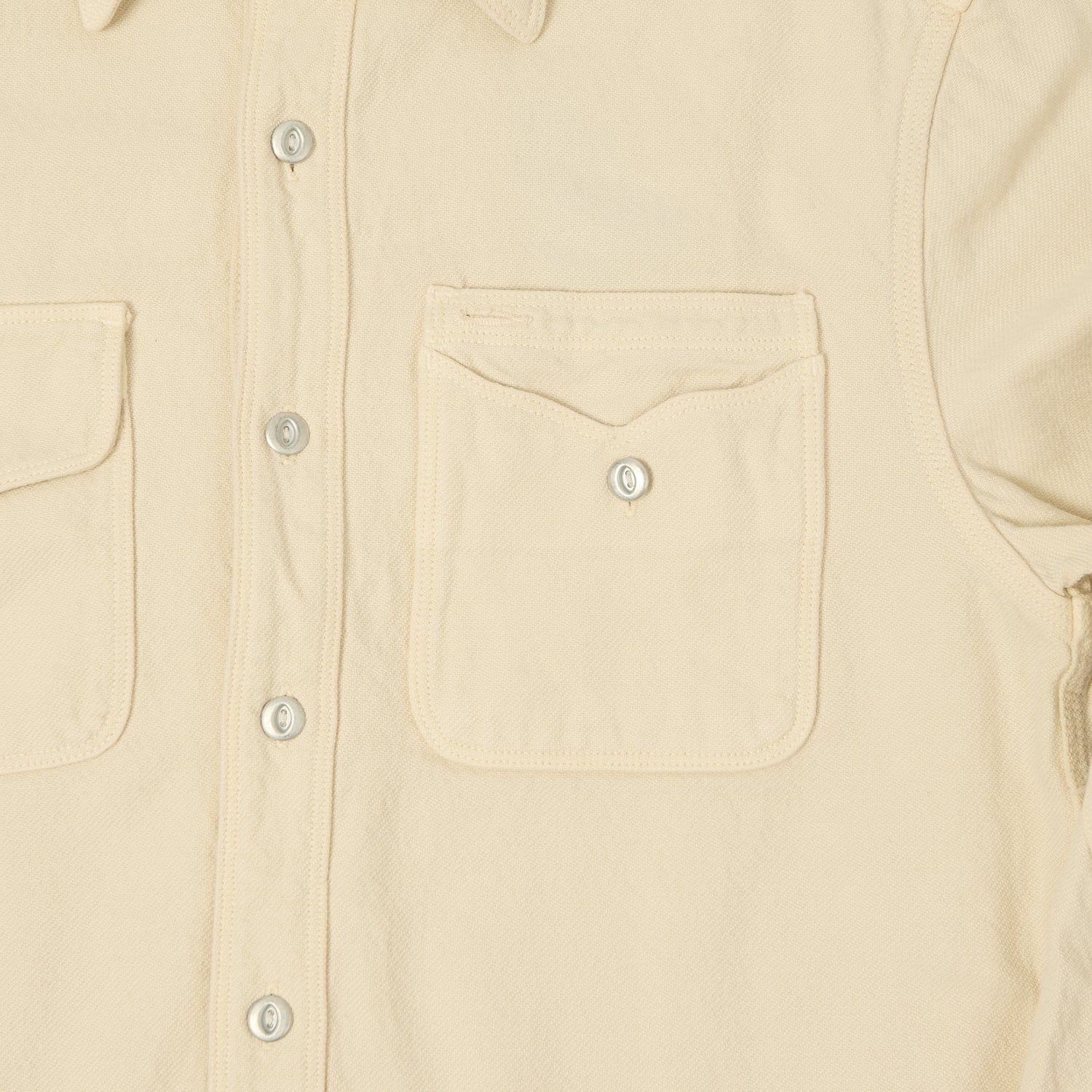 Freenote Cloth 'Lambert' Work Shirt - Natural