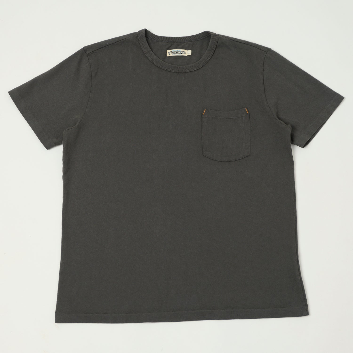 Freenote Cloth Heavyweight 13oz Pocket T-Shirt - Midnight