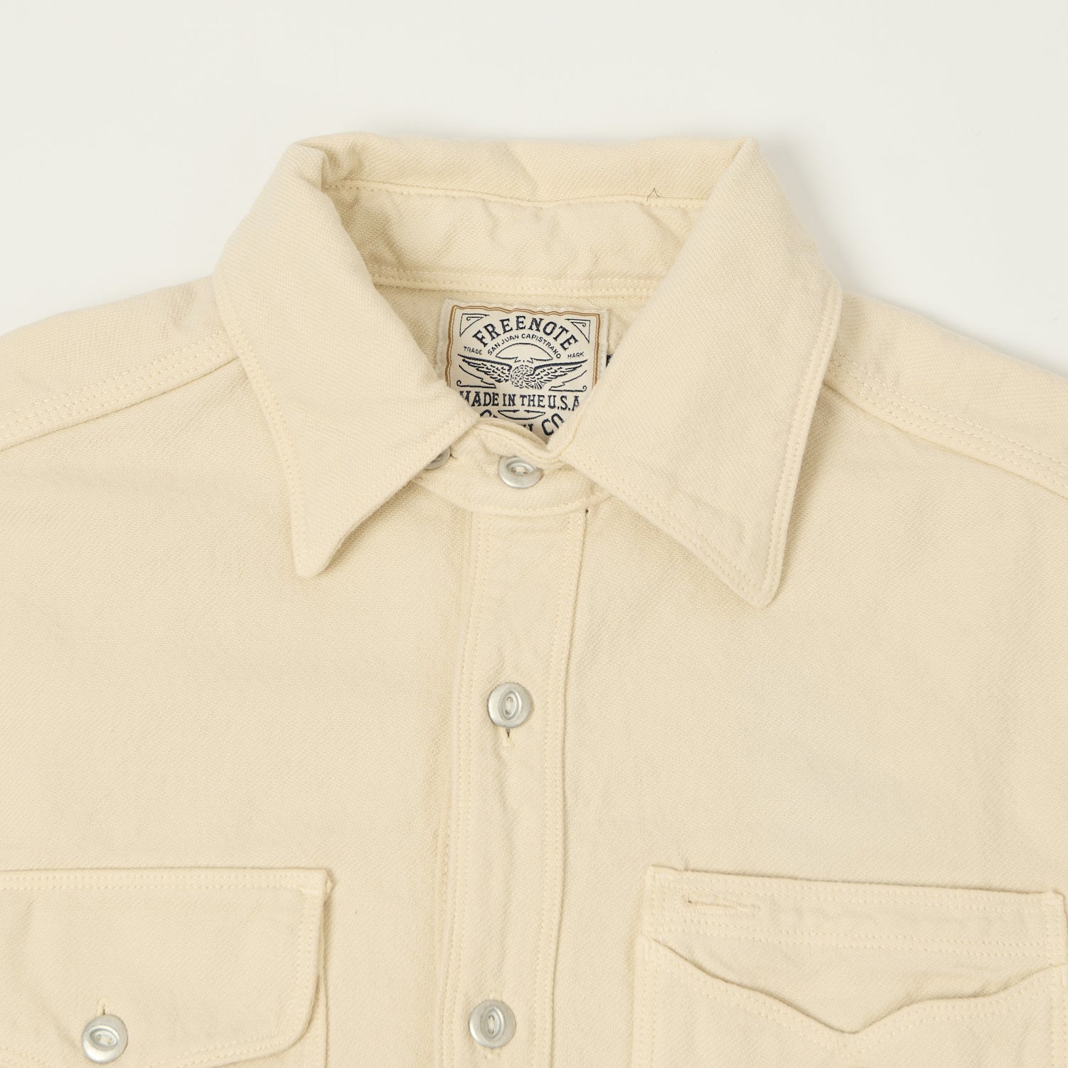 Freenote Cloth 'Lambert' Work Shirt - Natural – SON OF A STAG