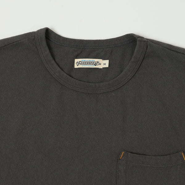 Freenote Cloth 13oz Pocket T-Shirt - Midnight