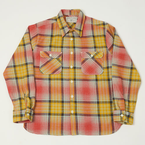 Freenote Cloth 'Benson' Palomar Wool Plaid Shirt - Yellow