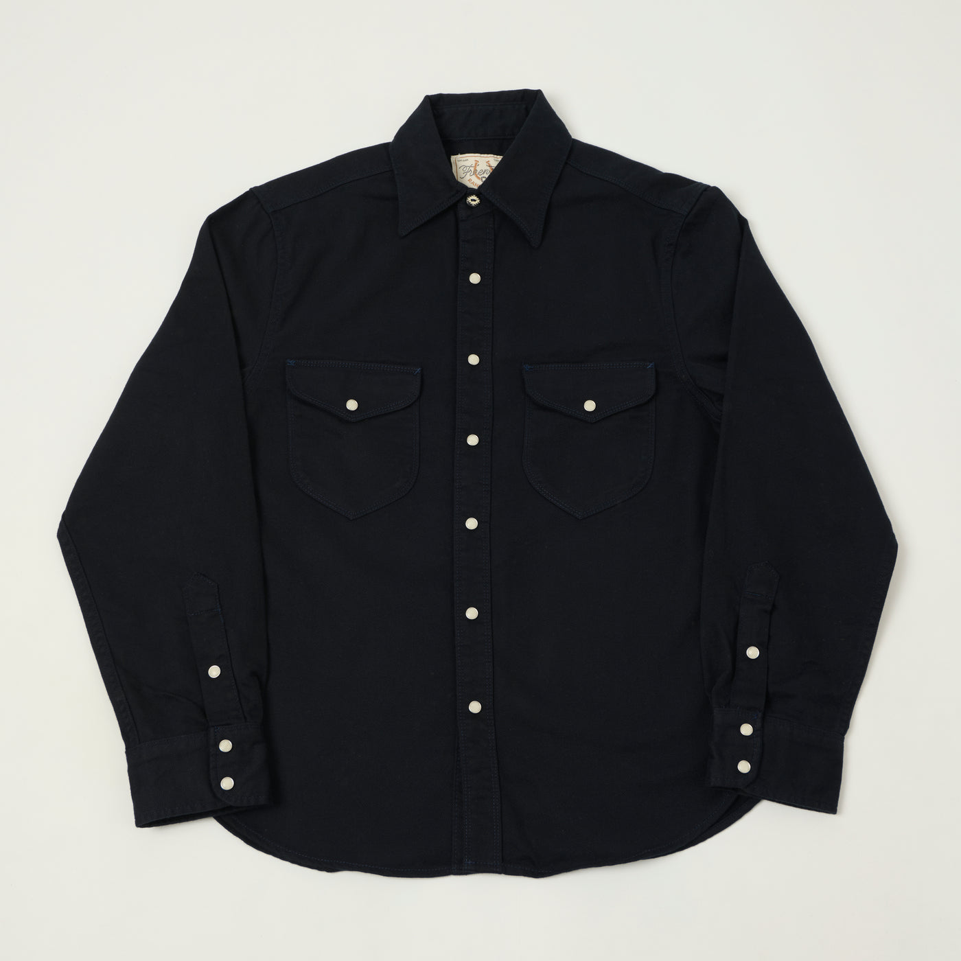 Freenote Cloth Bodie Twill Shirt - Navy