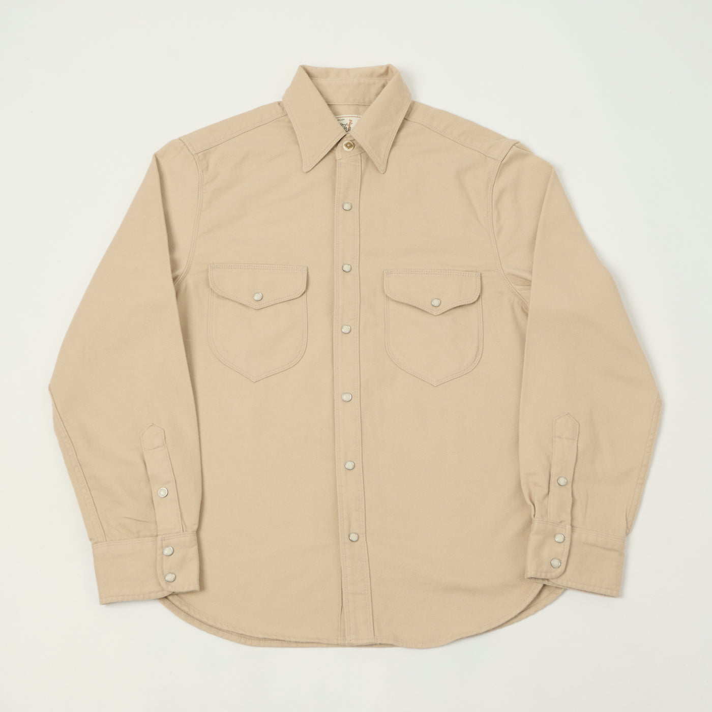 Freenote Cloth Bodie Twill Shirt - Cream