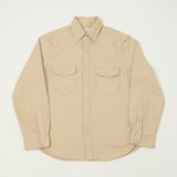 Freenote Cloth Bodie Twill Shirt - Cream