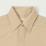 Freenote Cloth Bodie Twill Shirt - Cream
