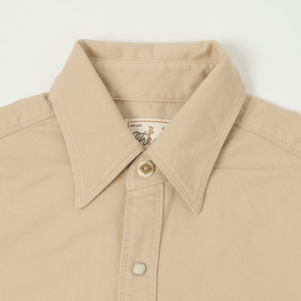 Freenote Cloth Bodie Twill Shirt - Cream