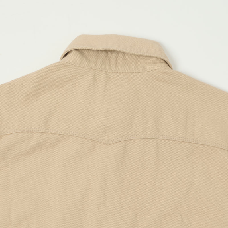 Freenote Cloth Bodie Twill Shirt - Cream