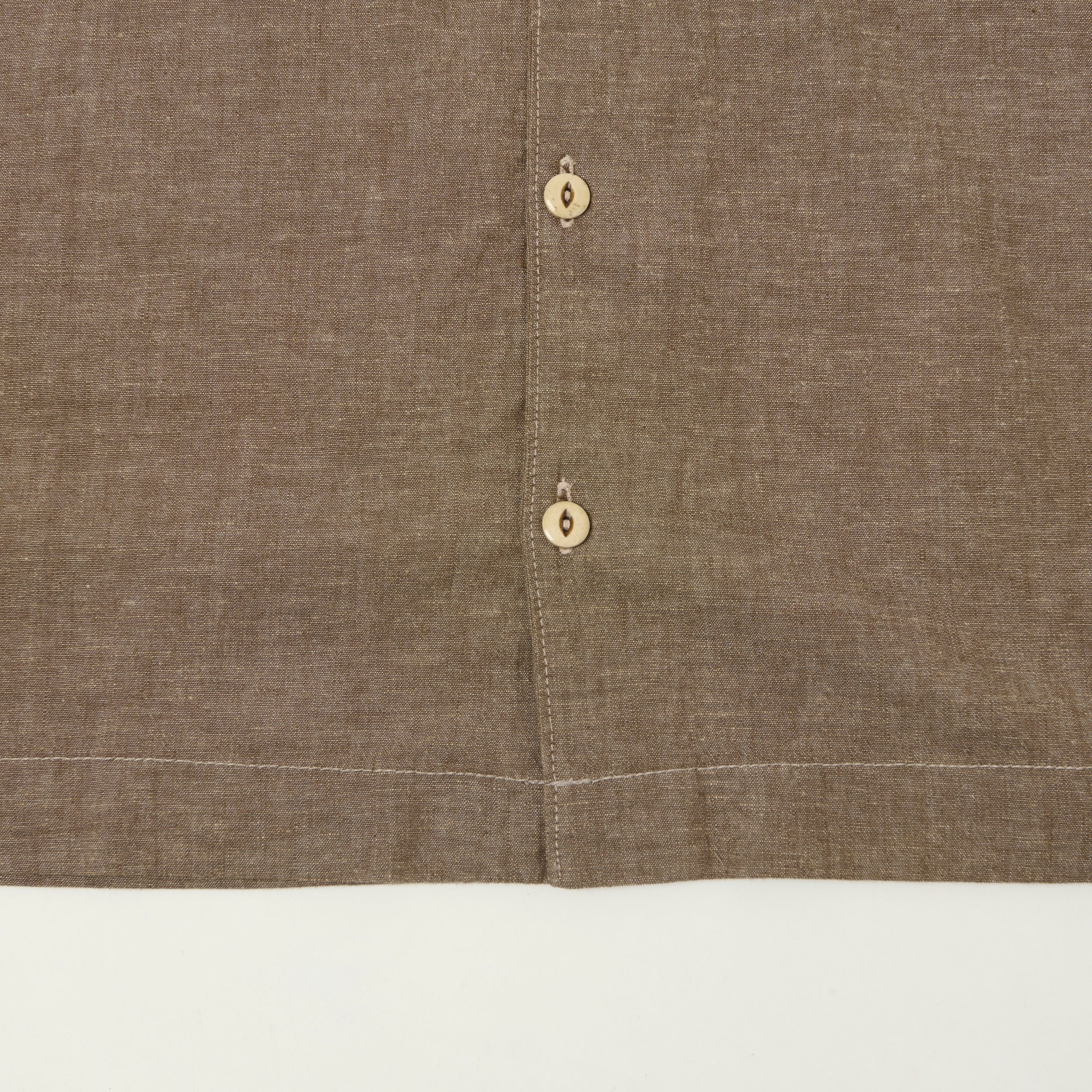 Freenote Cloth 'Cayucos' Short Sleeve Shirt - Dusty Brown
