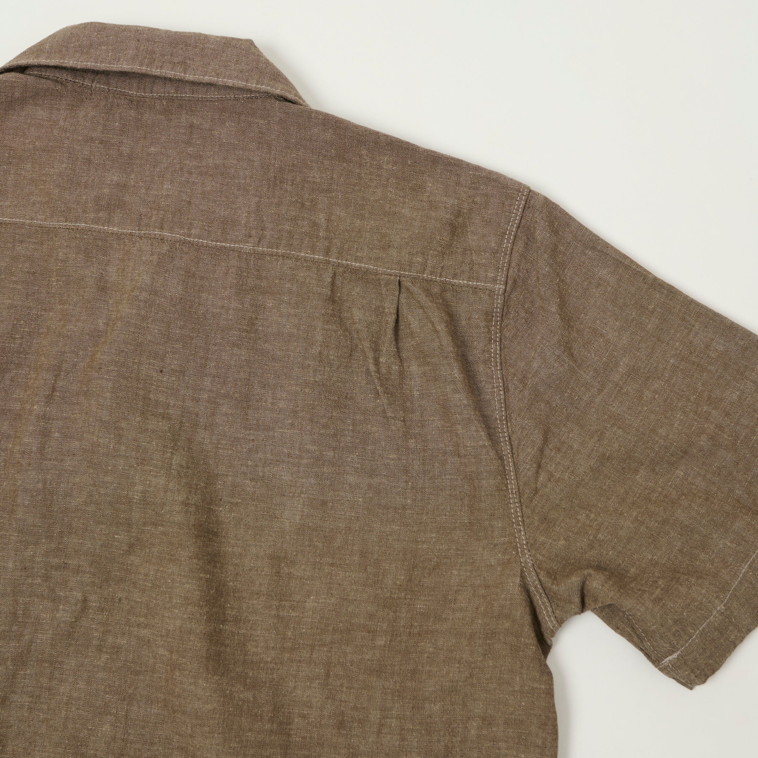 Freenote Cloth 'Cayucos' Short Sleeve Shirt - Dusty Brown – SON OF