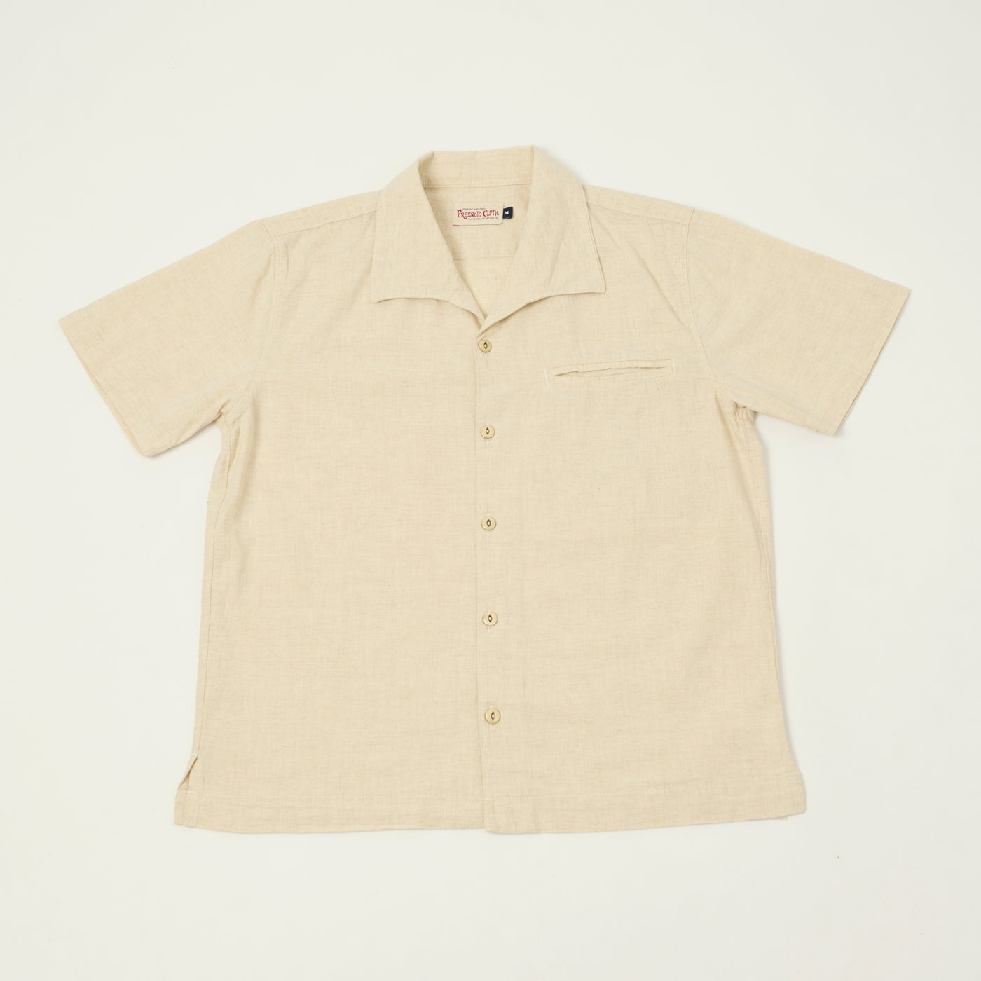 Freenote Cloth 'Cayucos' Short Sleeve Shirt - Sand