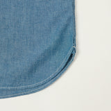 Freenote Cloth Dayton S/S Chambray Shirt - Blue