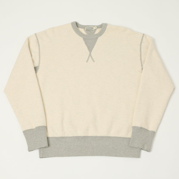 Freenote Cloth Deck Sweatshirt - Natural/Grey