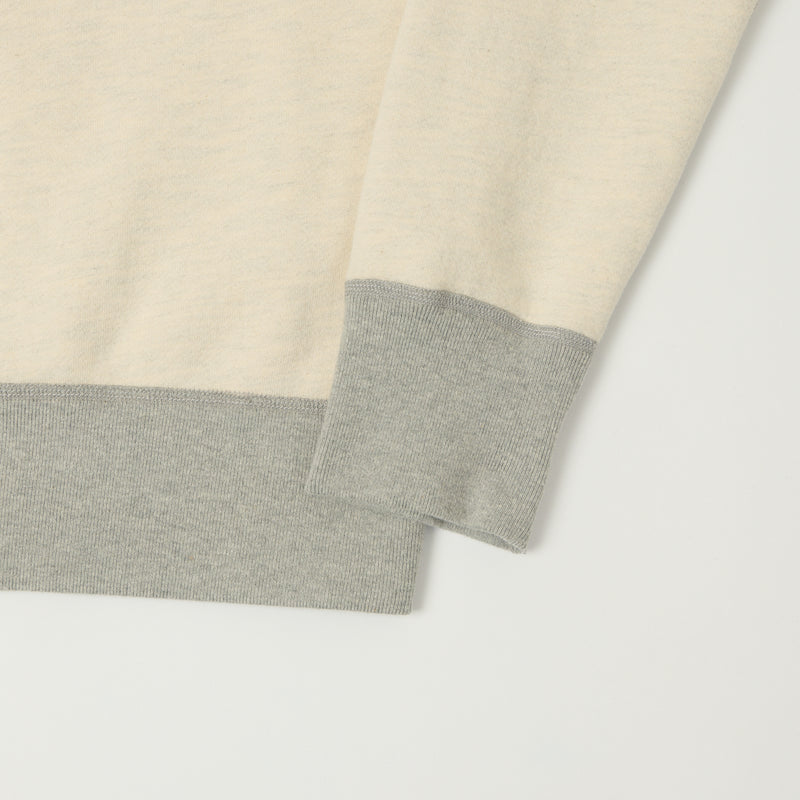 Freenote Cloth Deck Sweatshirt - Natural/Grey