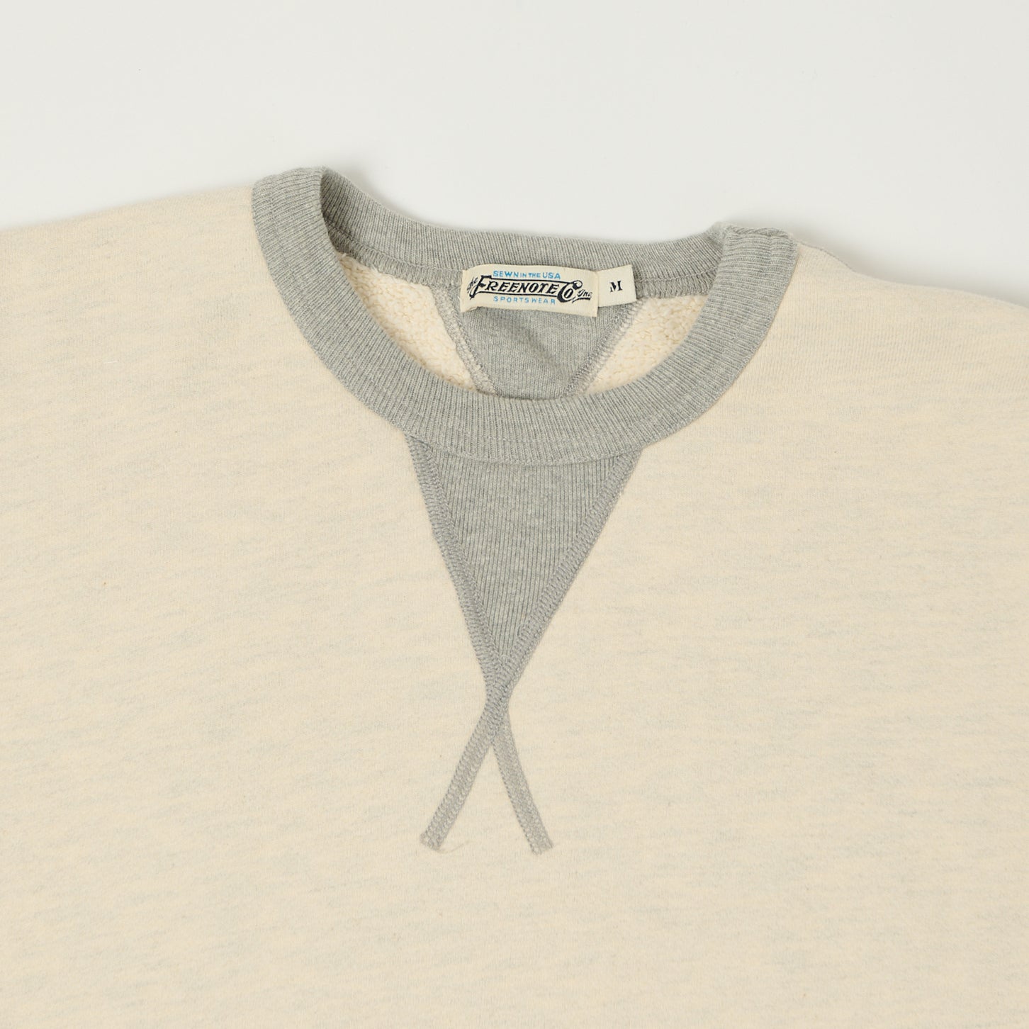 Freenote Cloth Deck Sweatshirt - Natural/Grey
