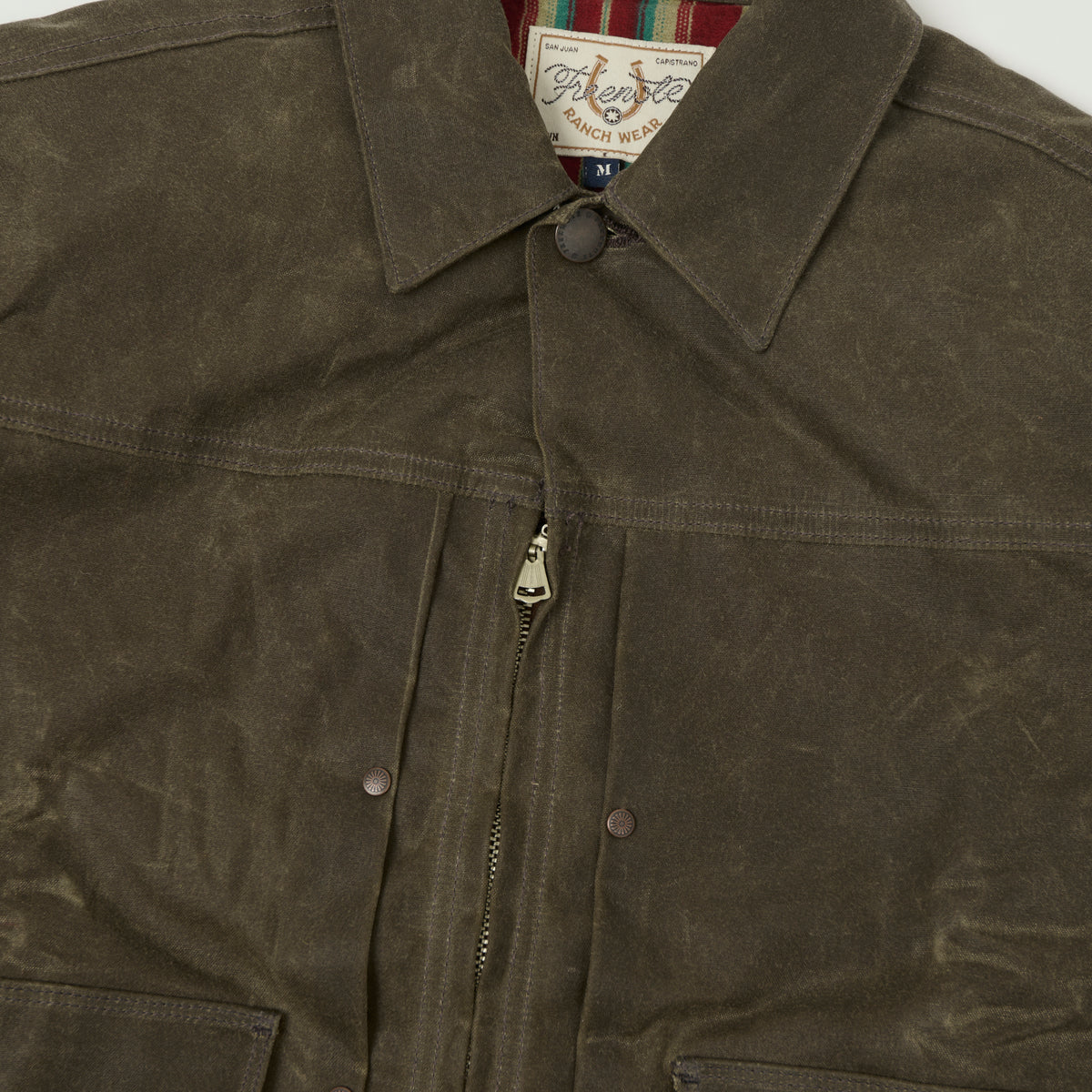 Freenote Cloth 'Faro' Waxed Canvas Jacket - Oak