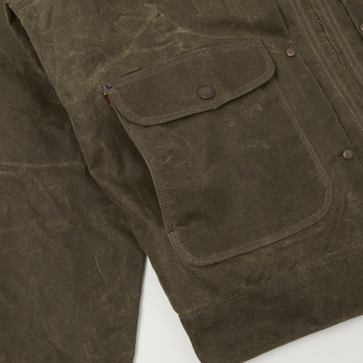 Freenote Cloth 'Faro' Waxed Canvas Jacket - Oak
