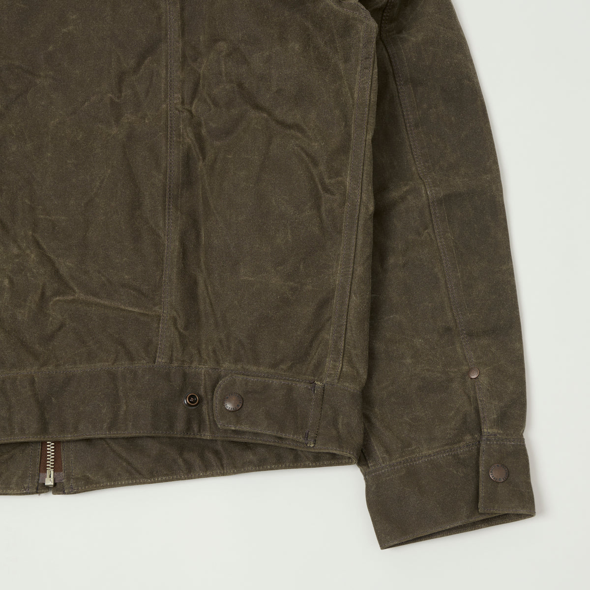 Freenote Cloth 'Faro' Waxed Canvas Jacket - Oak