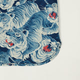 Freenote Cloth 'Hawaiian Tiger' S/S Shirt - Ice Blue