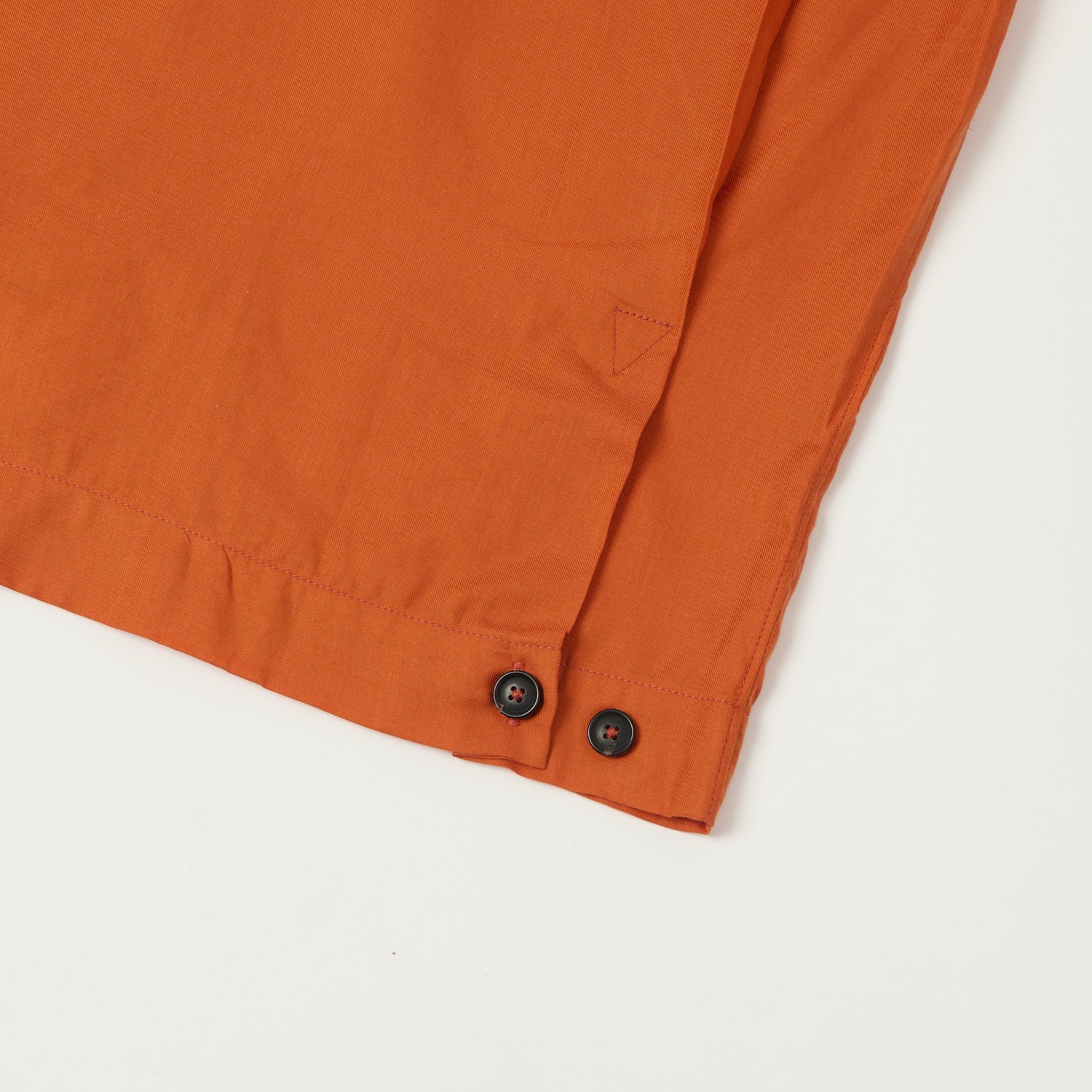 Freenote Cloth 'Jove' Short Sleeve Shirt - Orange