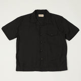 Freenote Cloth 'Jove' S/S Shirt - Black