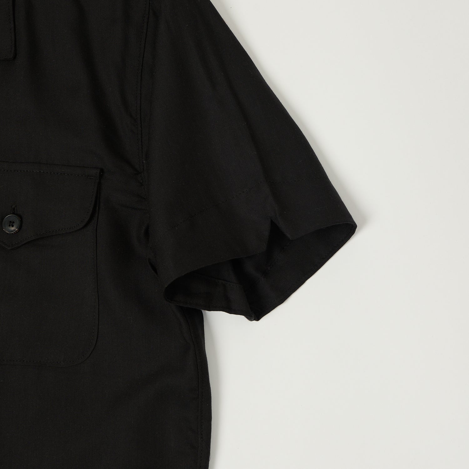 Freenote Cloth 'Jove' Short Sleeve Shirt - Black