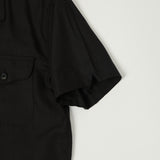 Freenote Cloth 'Jove' S/S Shirt - Black