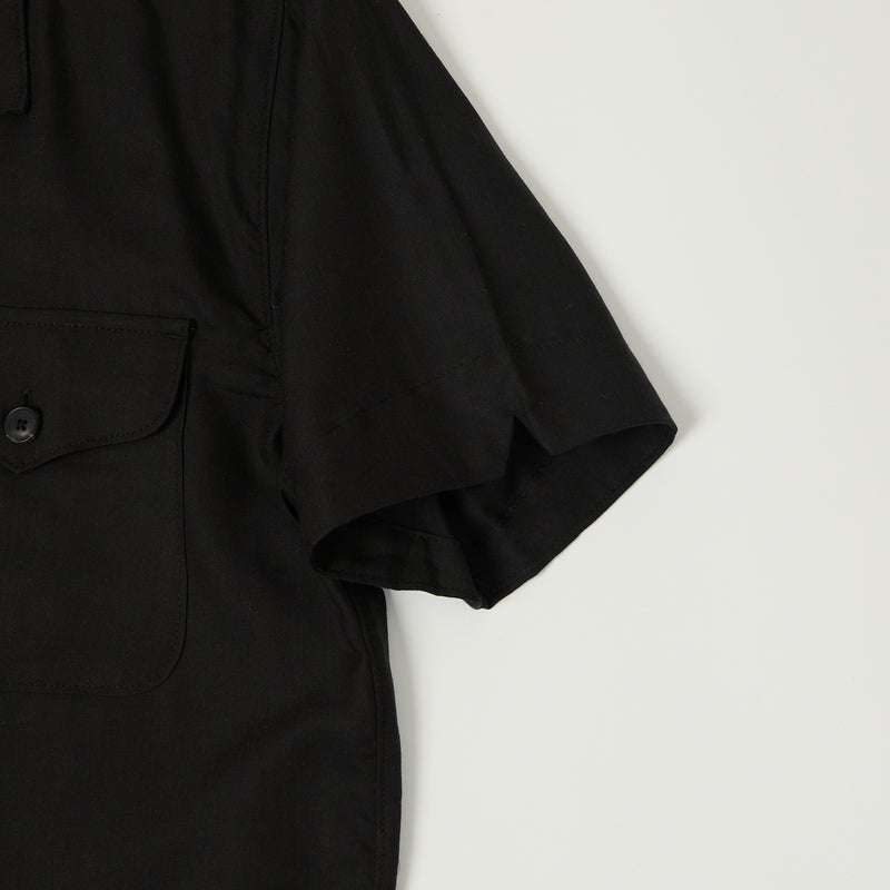 Freenote Cloth 'Jove' S/S Shirt - Black