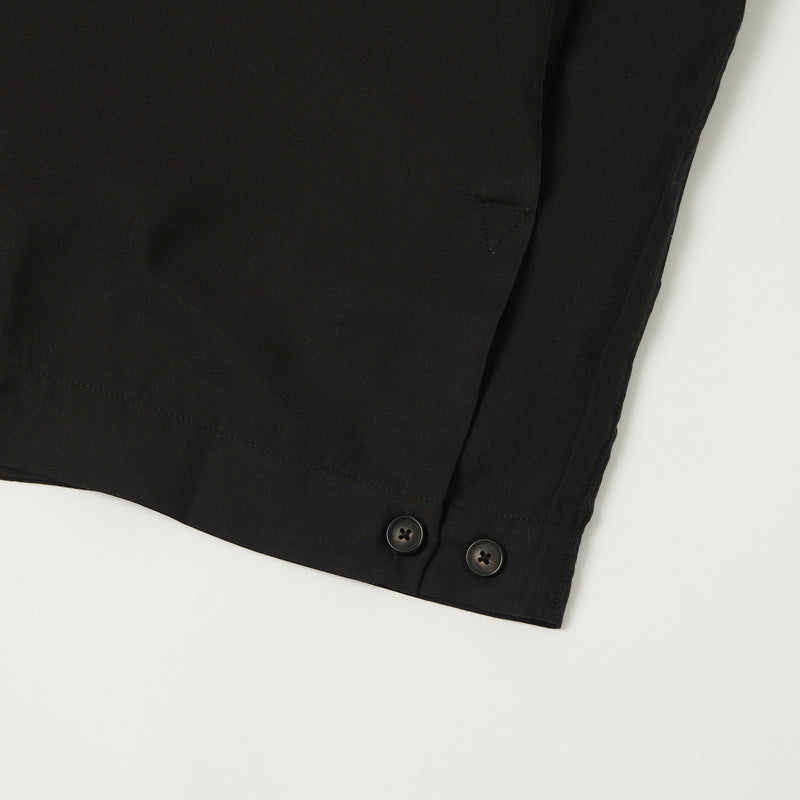 Freenote Cloth 'Jove' S/S Shirt - Black