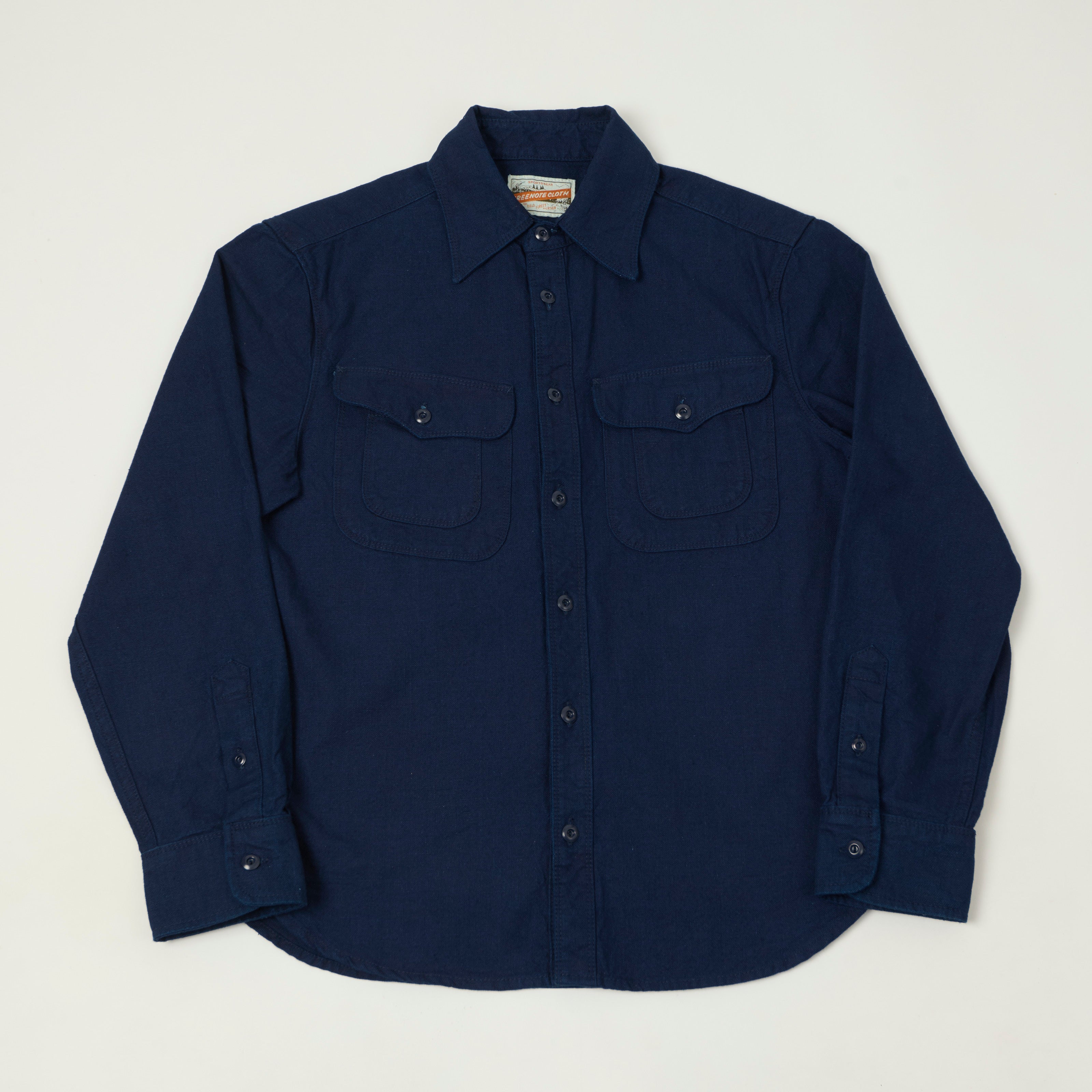 Freenote Cloth 'Kamas' Canvas Work Shirt - Indigo