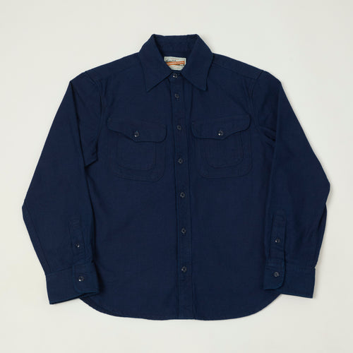Freenote Cloth 'Kamas' Canvas Work Shirt - Indigo