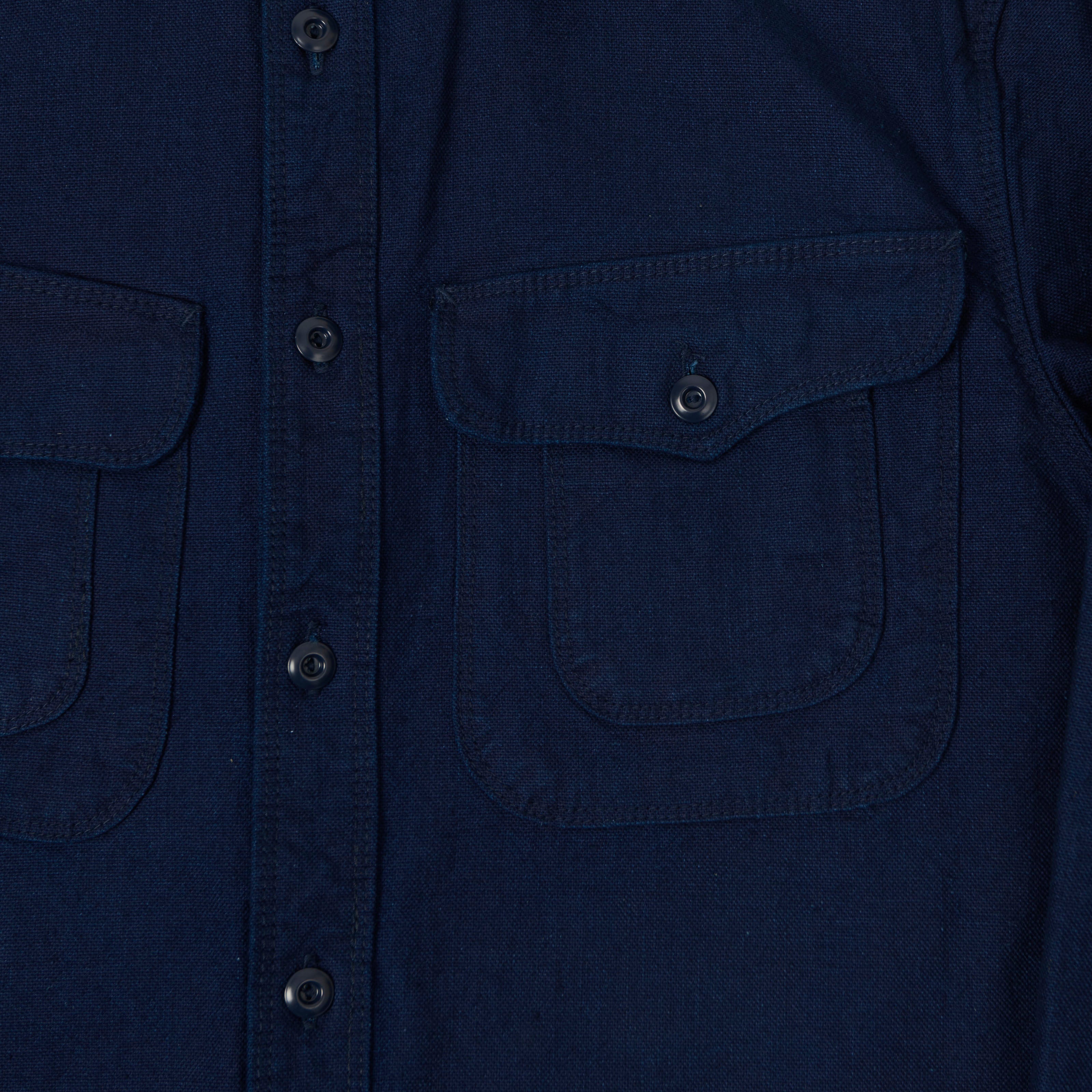 Freenote Cloth 'Kamas' Canvas Work Shirt - Indigo