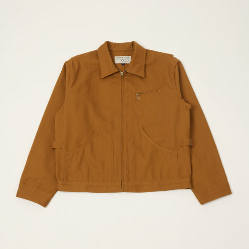 Freenote Cloth 'Kirthwood' Herringbone Jacket - Rust