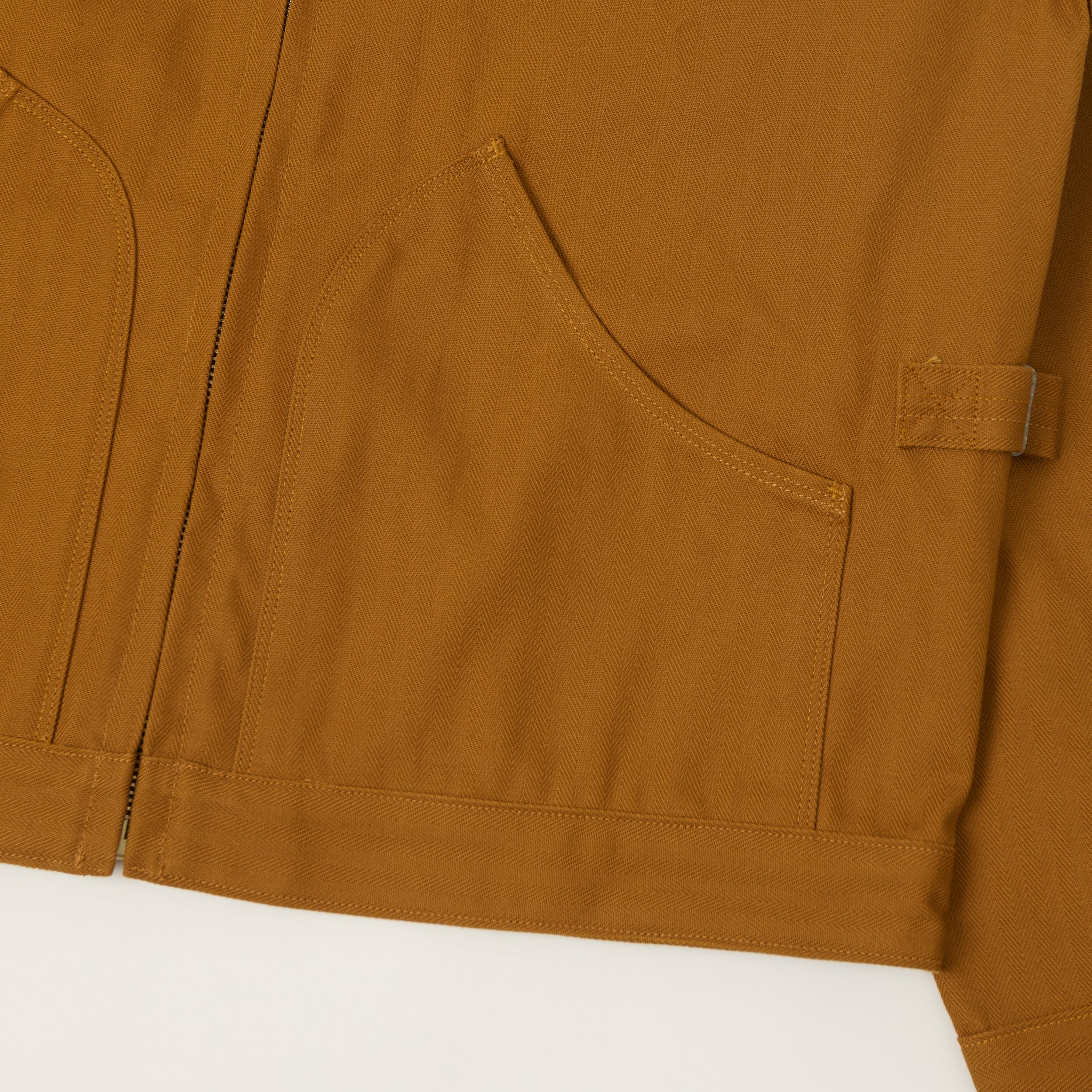 Freenote Cloth 'Kirthwood' Herringbone Jacket - Rust