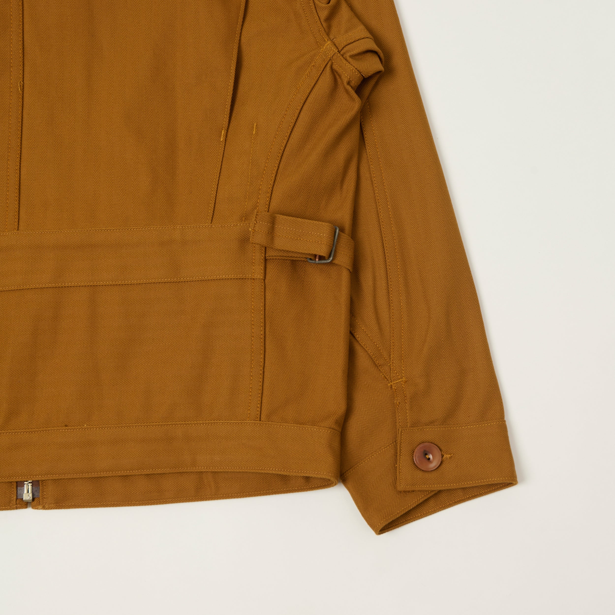 Freenote Cloth 'Kirthwood' Herringbone Jacket - Rust