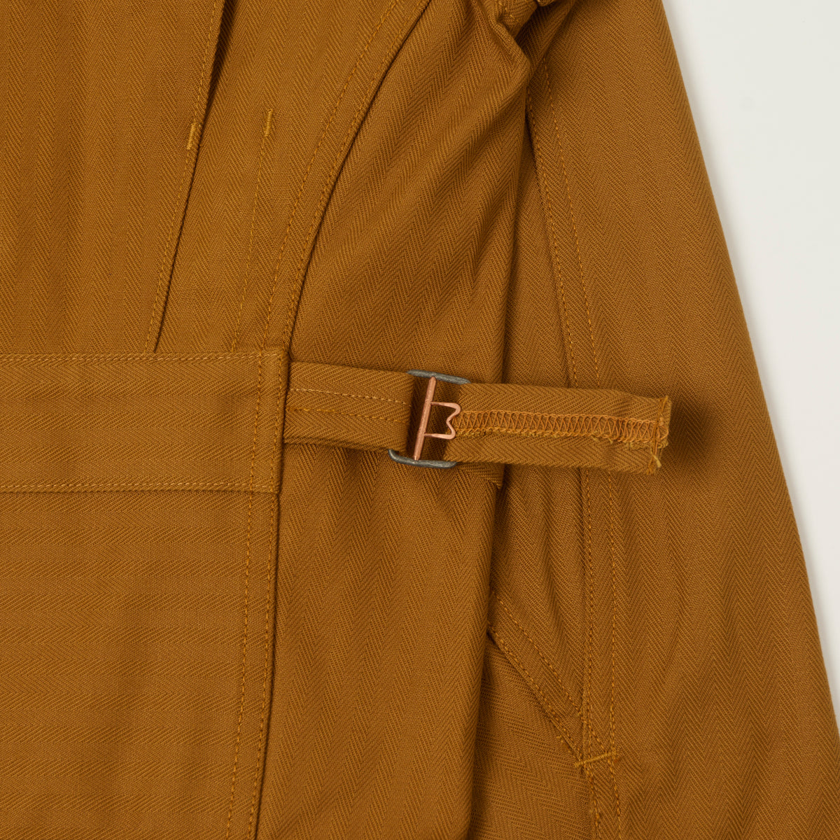 Freenote Cloth 'Kirthwood' Herringbone Jacket - Rust