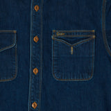 Freenote Cloth 'Lambert' 8oz Denim Shirt - Stone Washed