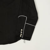 Freenote Cloth Rambler 'Honky Tonk' Western Shirt - Black