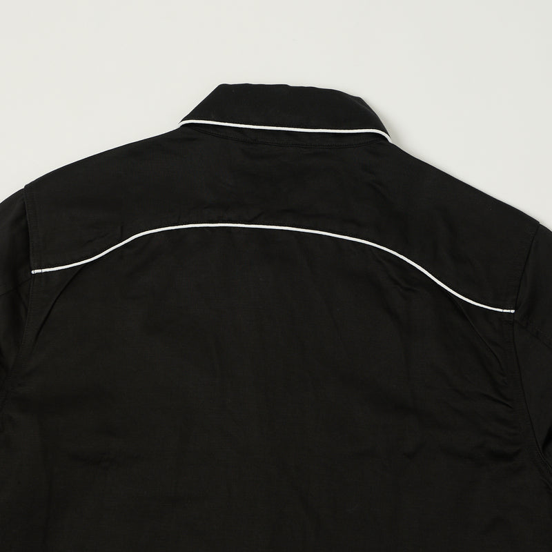 Freenote Cloth Rambler 'Honky Tonk' Western Shirt - Black